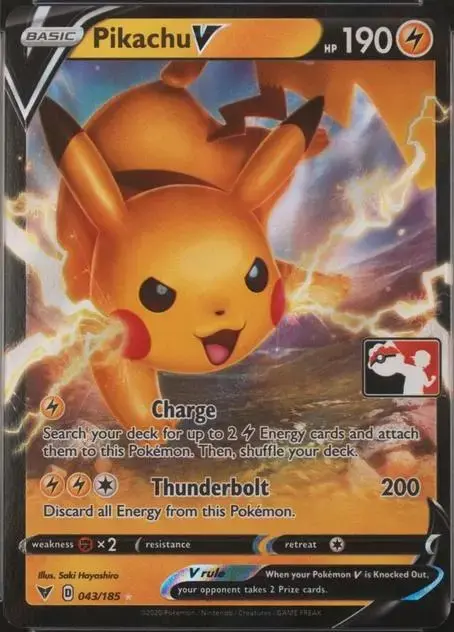 Pikachu V [Prize Pack] - Pokemon Prize Pack Series #43