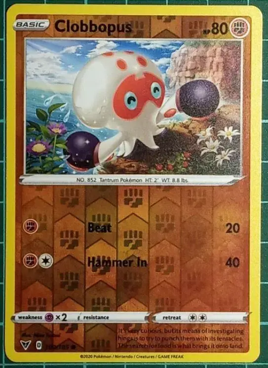 Clobbopus [Reverse Holo] - Pokemon Vivid Voltage #100