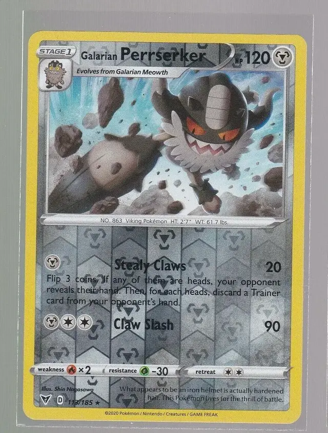 Galarian Perrserker [Reverse Holo]