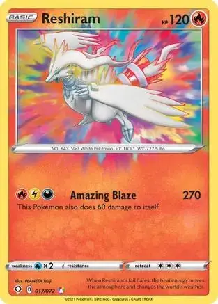 Reshiram - Pokemon Shining Fates #17