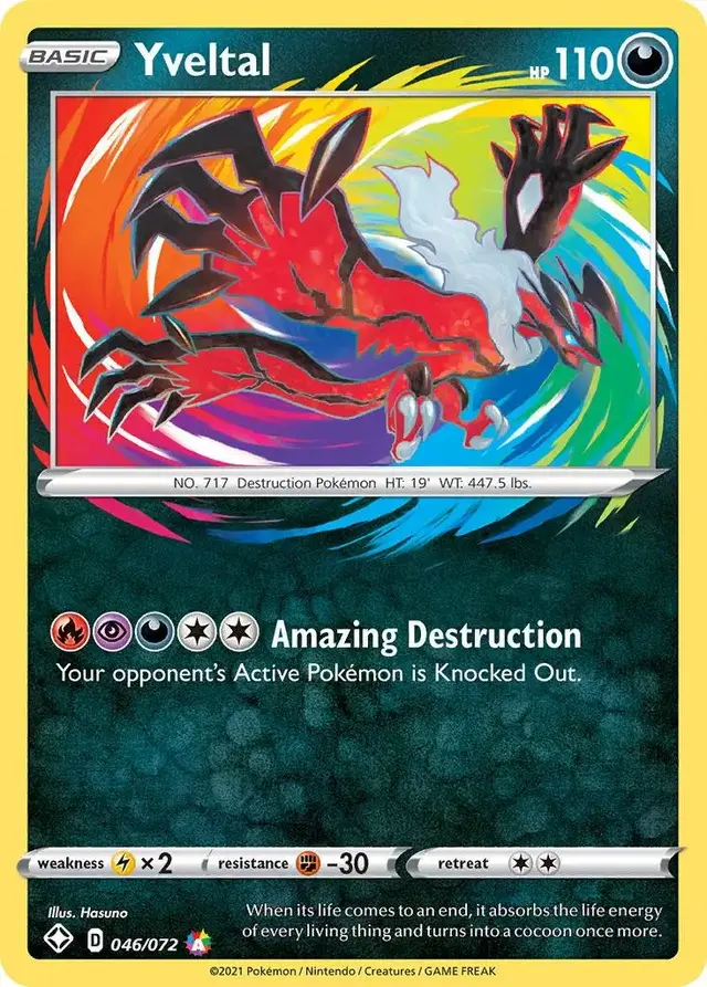 Yveltal - Pokemon Shining Fates #46