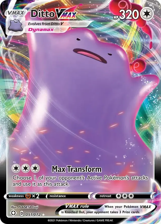 Ditto VMAX - Pokemon Shining Fates #51