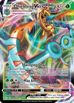 Dhelmise VMAX 10 - Pokemon Shining Fates