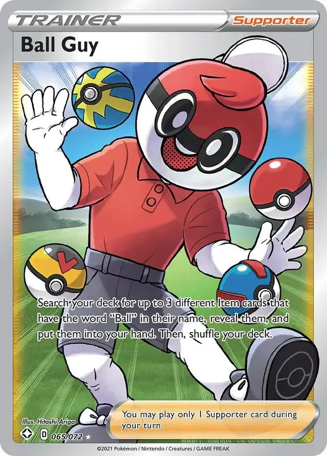 Ball Guy - Pokemon Shining Fates #65