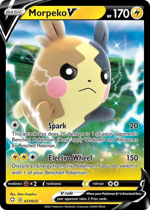 Morpeko V - Pokemon Shining Fates #37