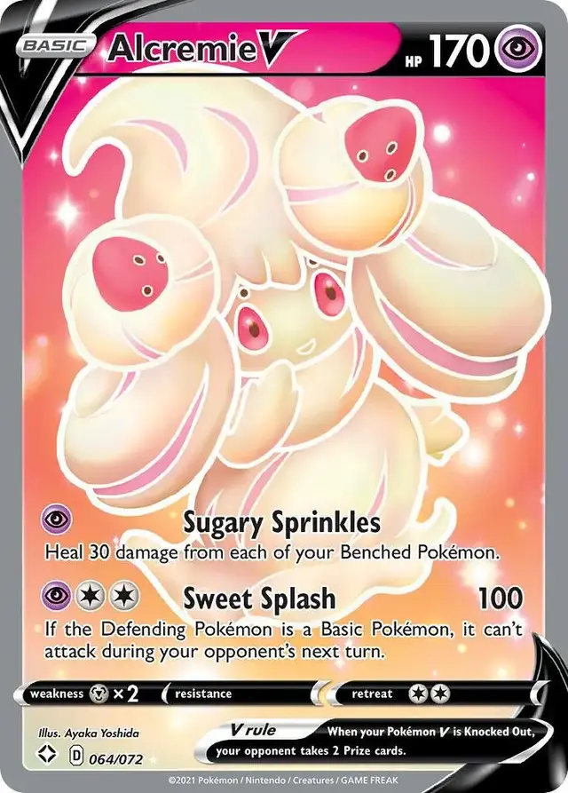 Alcremie V - Pokemon Shining Fates #64