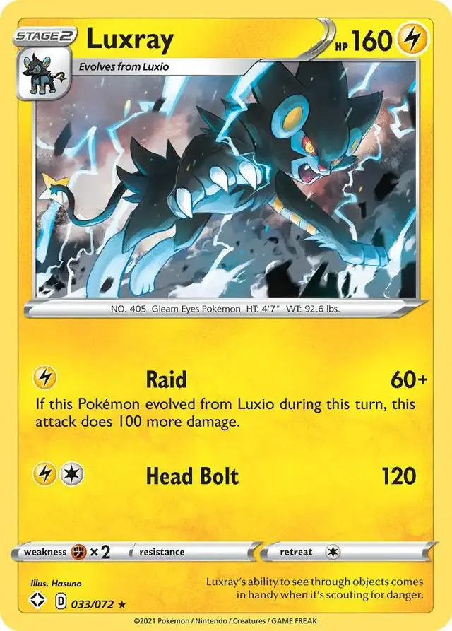 Luxray - Pokemon Shining Fates #33
