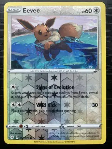 Eevee [Reverse Holo] - Pokemon Shining Fates #52