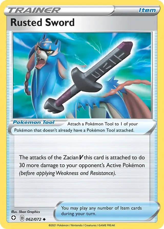 Rusted Sword - Pokemon Shining Fates #62