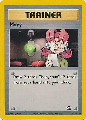 Mary - Pokemon Neo Genesis #87