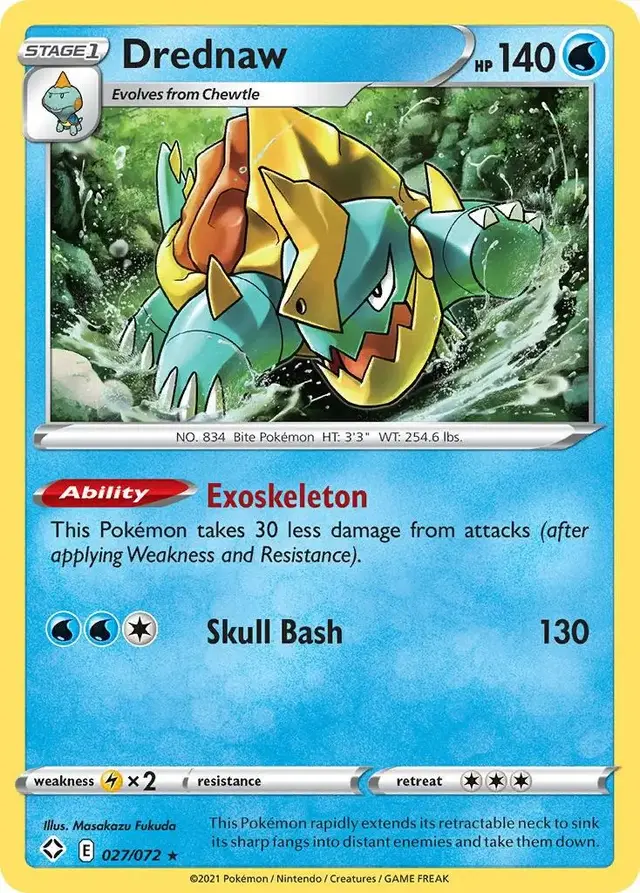 Drednaw - Pokemon Shining Fates #27