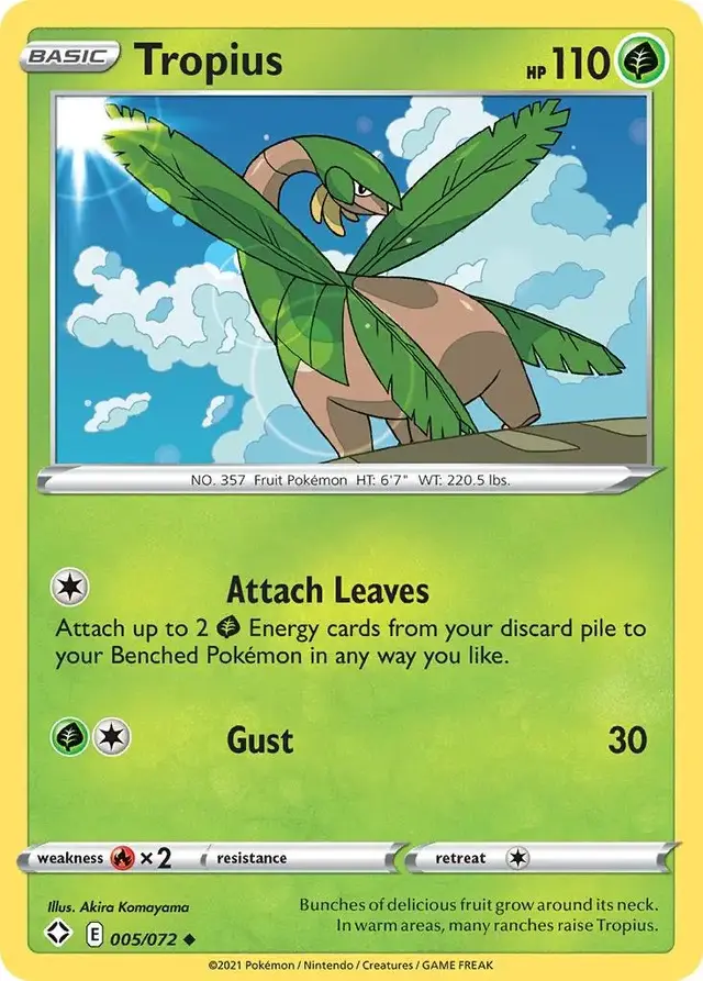 Tropius - Pokemon Shining Fates #5