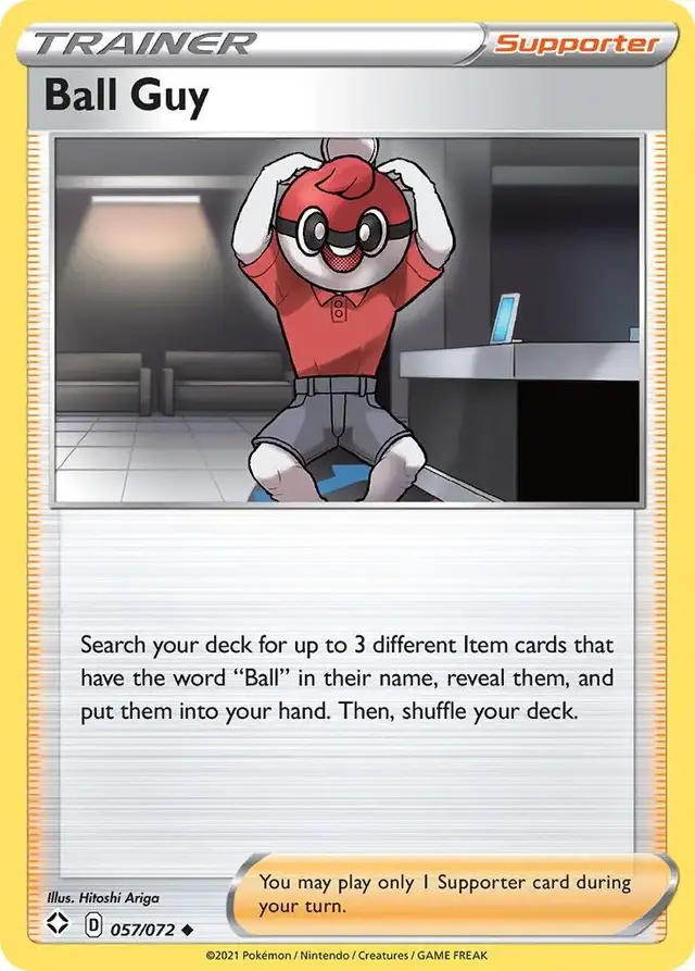 Ball Guy - Pokemon Shining Fates #57