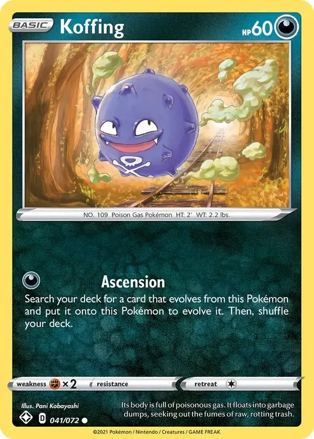 Koffing - Pokemon Shining Fates #41