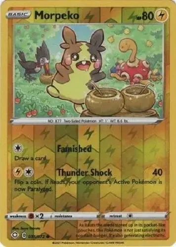 Morpeko [Reverse Holo] - Pokemon Shining Fates #35