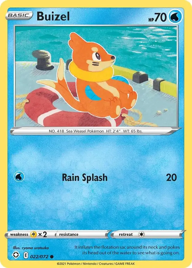 Buizel - Pokemon Shining Fates #22