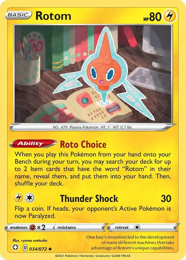 Rotom - Pokemon Shining Fates #34