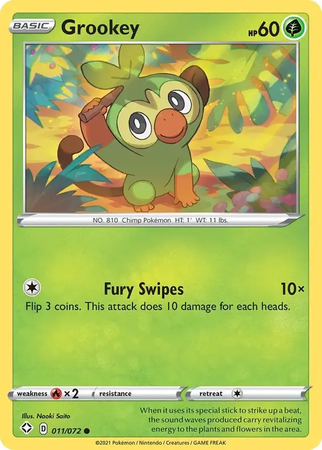 Grookey - Pokemon Shining Fates #11