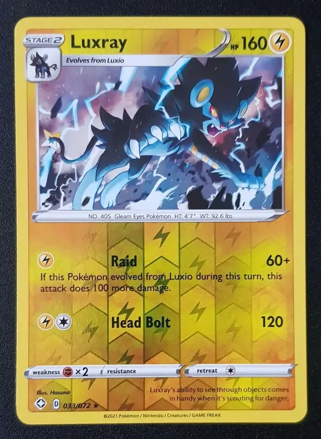 Luxray [Reverse Holo] - Pokemon Shining Fates #33
