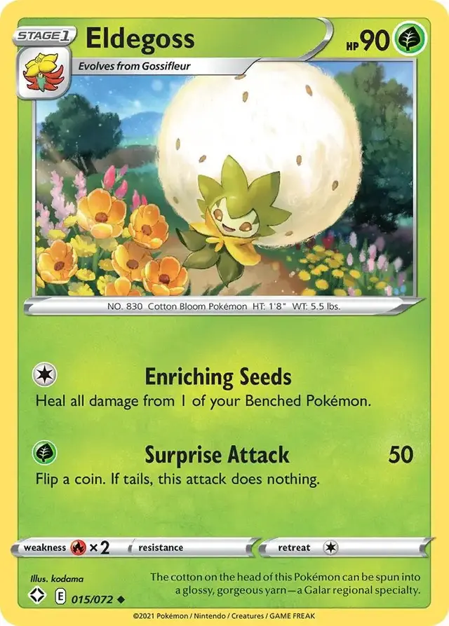Eldegoss - Pokemon Shining Fates #15