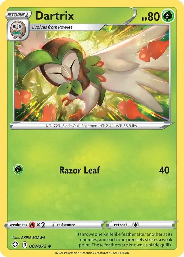 Dartrix - Pokemon Shining Fates #7
