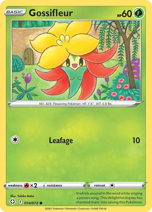 Gossifleur - Pokemon Shining Fates #14