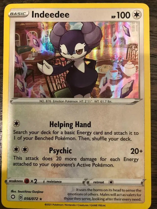 Indeedee [Holo] - Pokemon Shining Fates #56