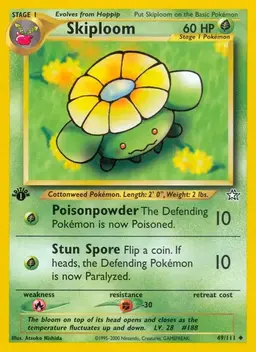 Skiploom [1st Edition] - Pokemon Neo Genesis