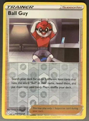 Ball Guy [Reverse Holo] - Pokemon Shining Fates #57