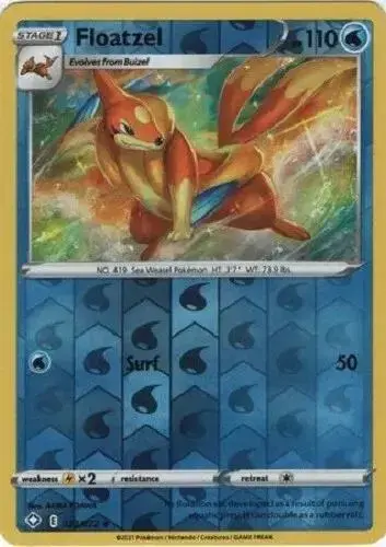 Floatzel [Reverse Holo] - Pokemon Shining Fates #23