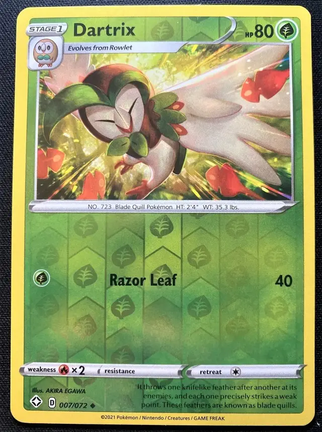 Dartrix [Reverse Holo] - Pokemon Shining Fates #7