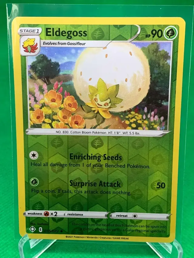 Eldegoss [Reverse Holo] - Pokemon Shining Fates #15