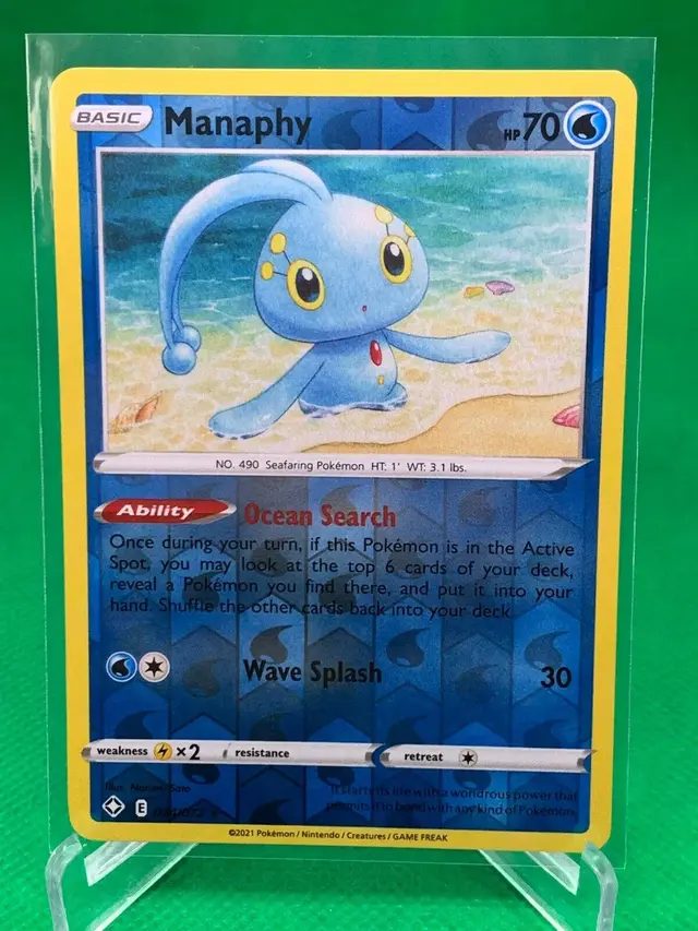 Manaphy [Reverse Holo] - Pokemon Shining Fates #24