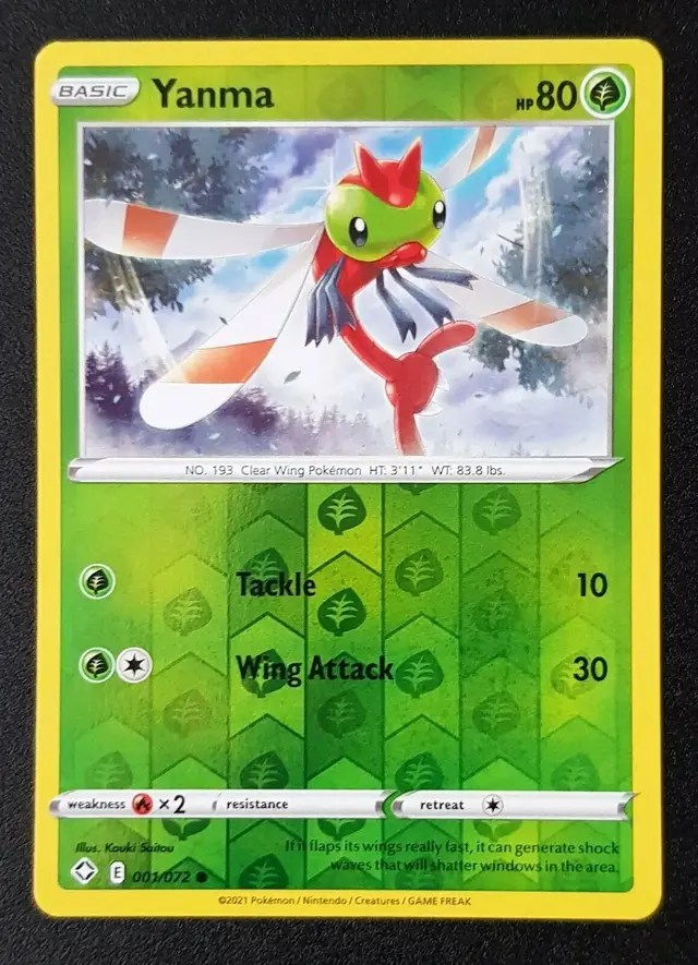 Yanma [Reverse Holo] - Pokemon Shining Fates #1