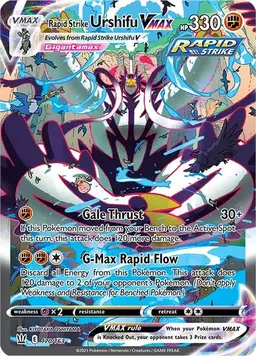 Rapid Strike Urshifu VMAX #170 - Pokemon Battle Styles