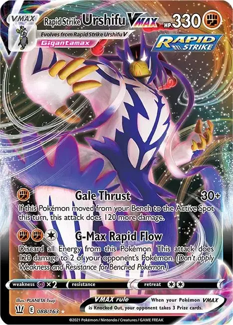 Rapid Strike Urshifu VMAX - Pokemon Battle Styles #88