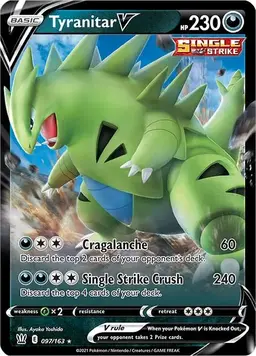 Tyranitar V 97 - Pokemon Battle Styles