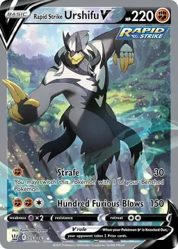 Rapid Strike Urshifu V 153 - Pokemon Battle Styles