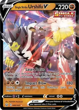 Single Strike Urshifu V 85 - Pokemon Battle Styles