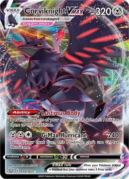 Corviknight VMAX 110 - Pokemon Battle Styles