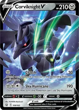Corviknight V 109 - Pokemon Battle Styles
