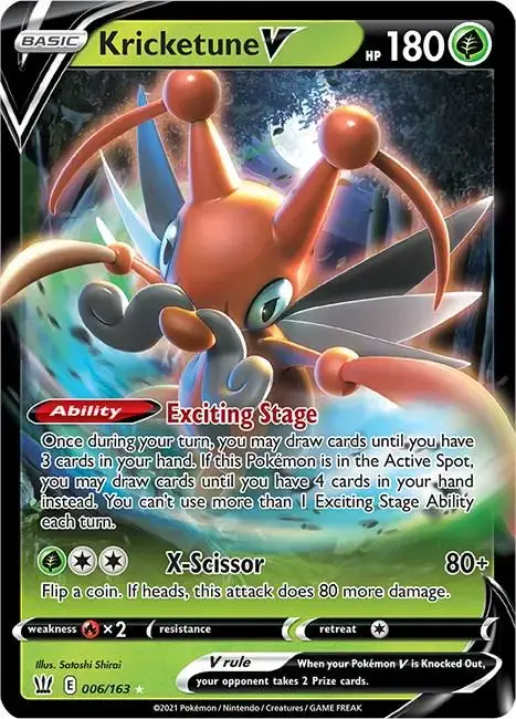 Kricketune V - Pokemon Battle Styles #6