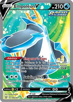 Empoleon V 145 - Pokemon Battle Styles