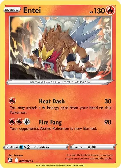 Entei - Pokemon Battle Styles #20