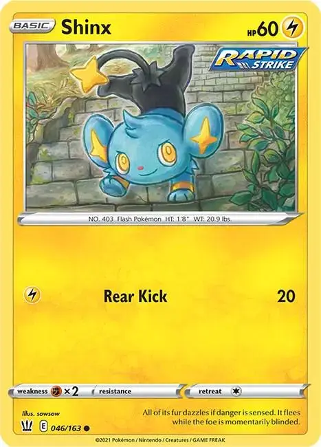 Shinx - Pokemon Battle Styles #46