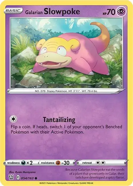 Galarian Slowpoke - Pokemon Battle Styles #54