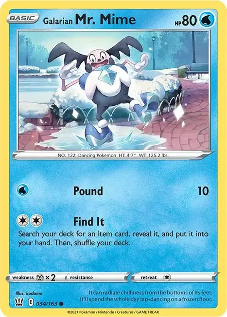 Galarian Mr. Mime - Pokemon Battle Styles #34