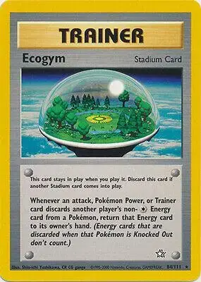 Ecogym - Pokemon Neo Genesis #84