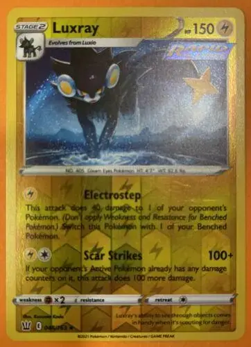 Luxray [Reverse Holo] - Pokemon Battle Styles #48