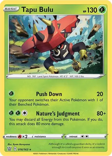 Tapu Bulu - Pokemon Battle Styles #16